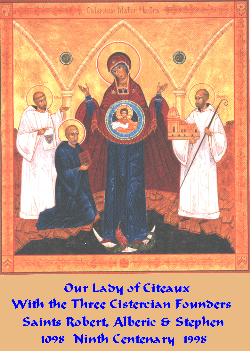 Trzej za�o�yciele zakonu �w.Robert, Alberyk i Stefan